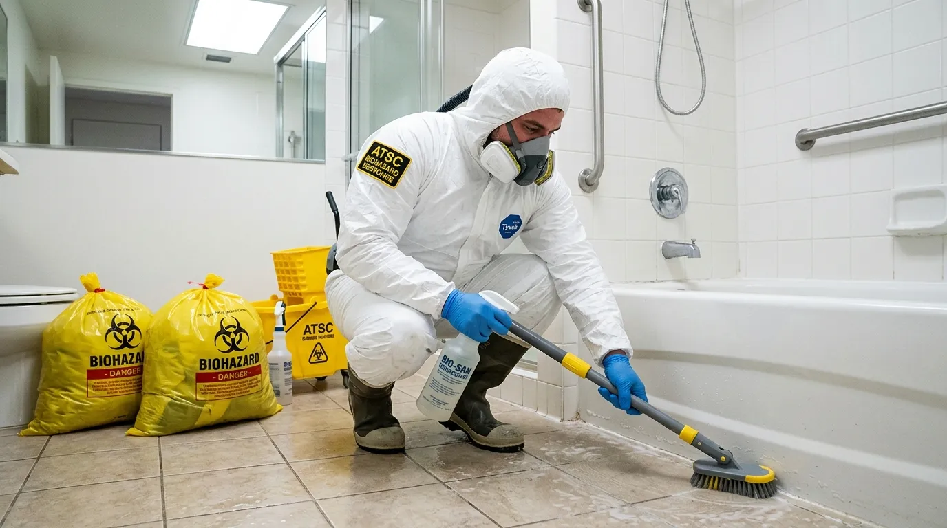 Decontamination equipment deployed for Blood Cleanup in Gravesend